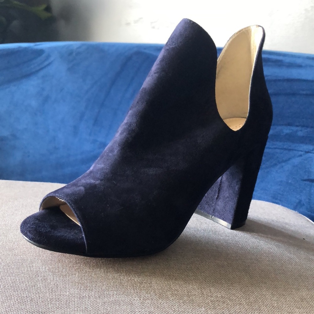 Cole Haan BNIB cutout peeptoe ankle boot